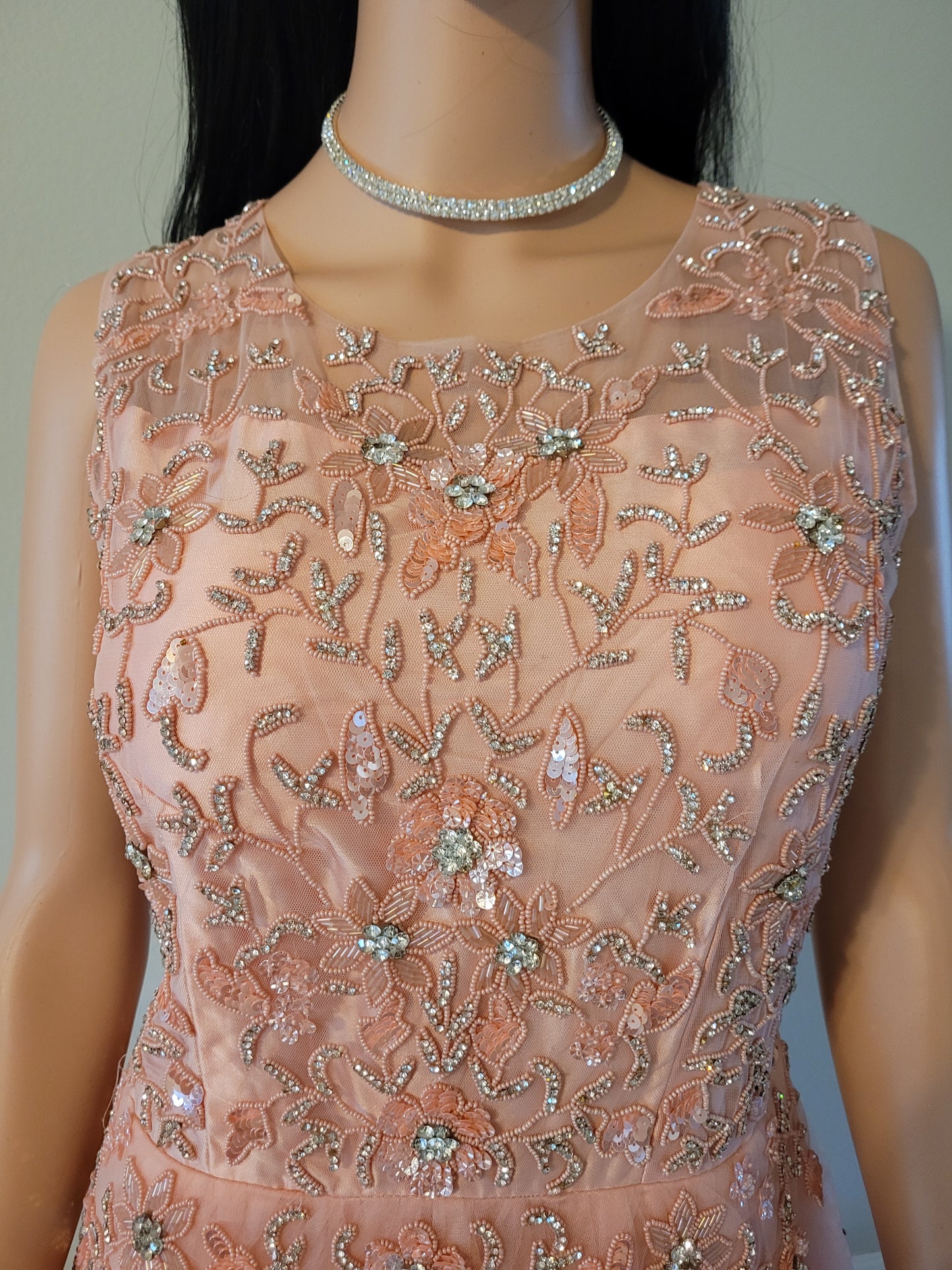 Light Peach Gown