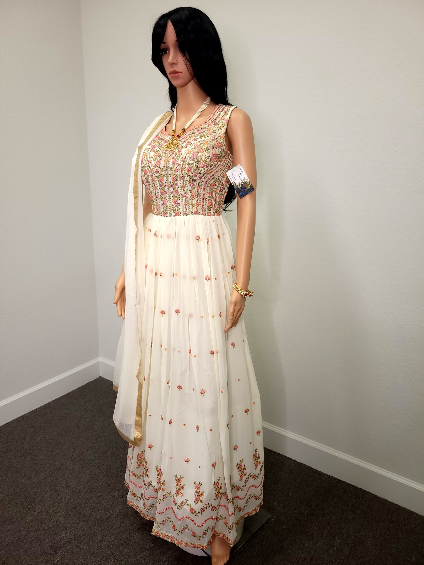 Off White Gown