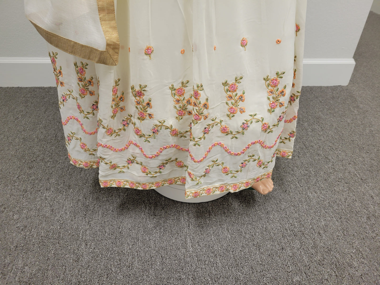 Off White Gown